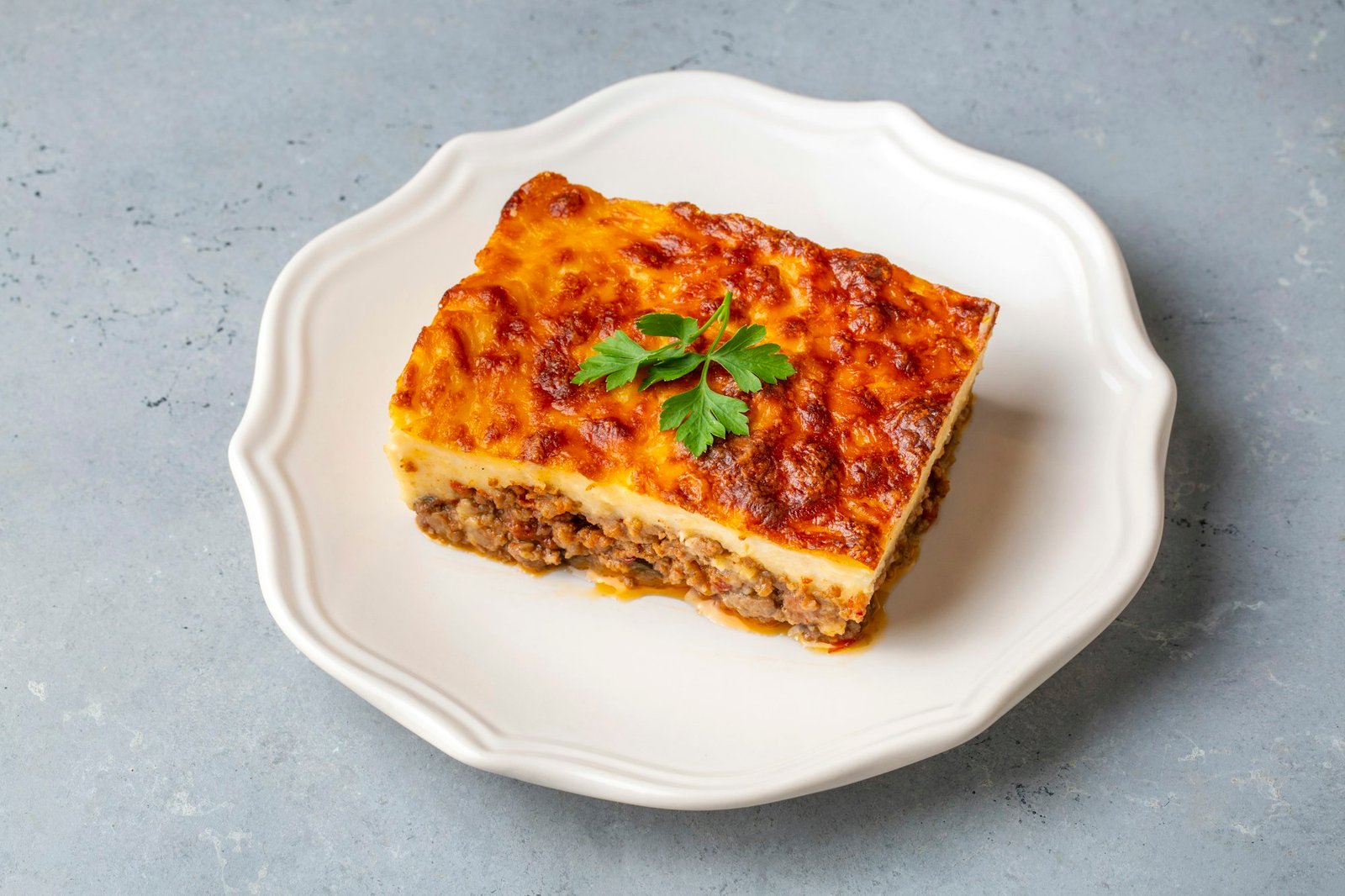 Moussaka - A traditional Greek dish