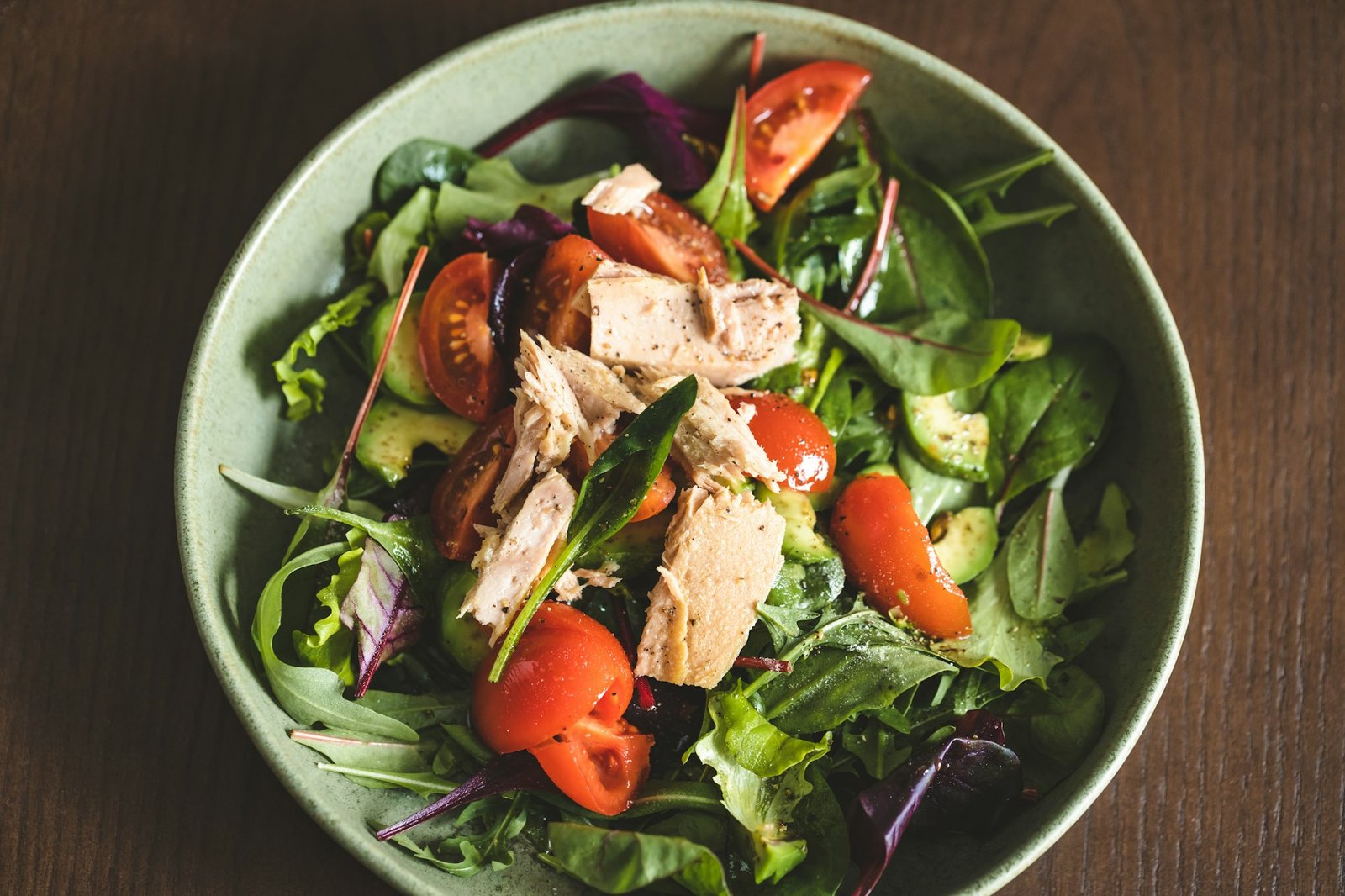 Tuna Salad in Bowl.