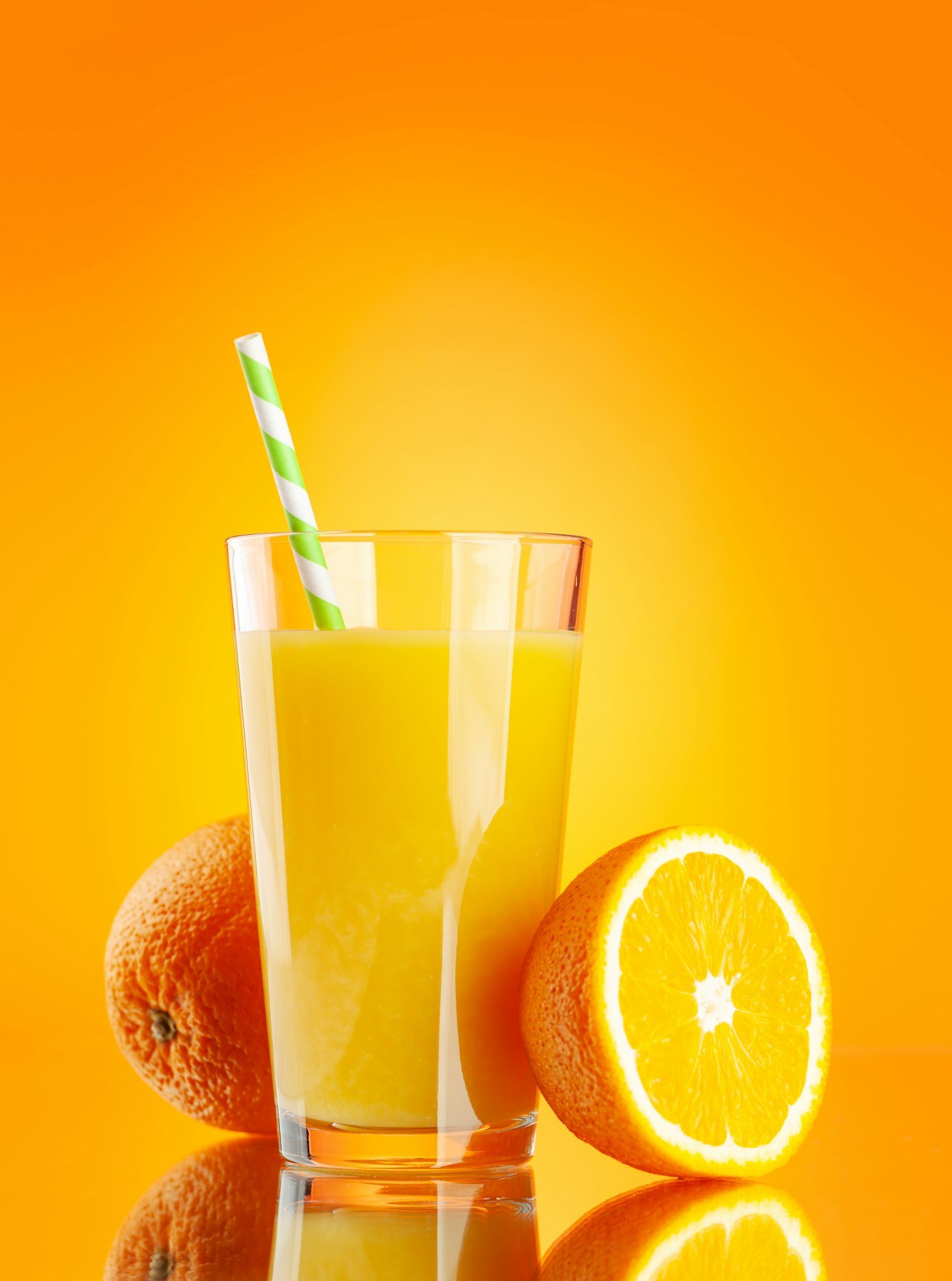 Fresh orange juice